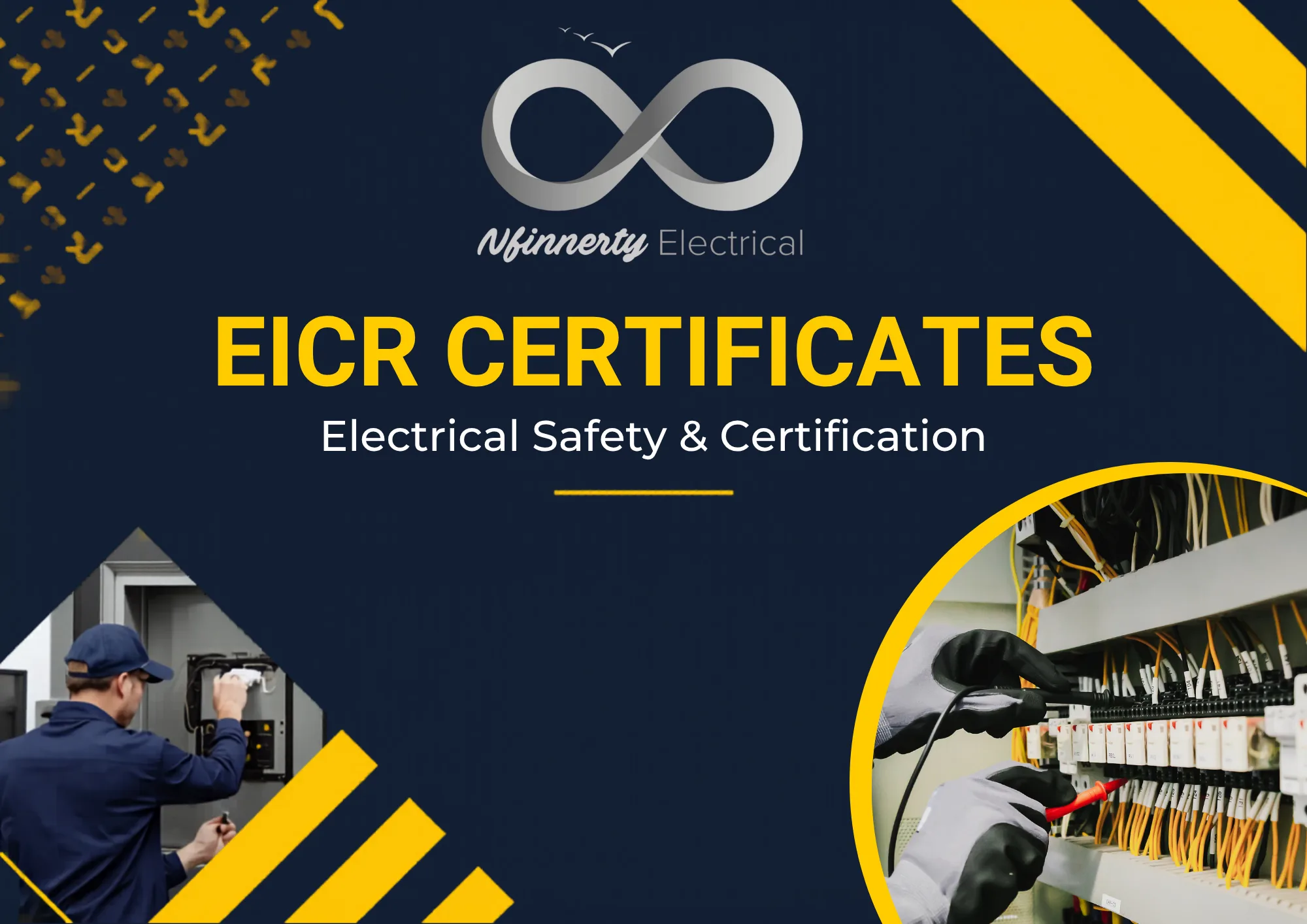 Commercial and landlord EICR certificates service by Nfinnerty Electrical